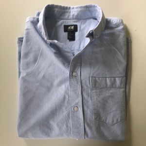 H&M Oxford, Blue, M